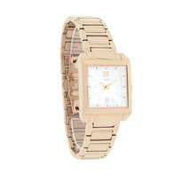 Timex Square Classic T2P405 Ladies Crystal MOP Rose Gold Bracelet Quartz Watch - $54.99