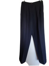 Simone Alexander For Patty Woodard Navy Wool Pants Size 2 Vintage - $14.95