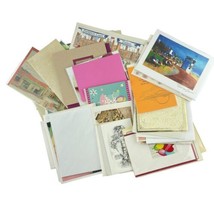 Greeting Card Lot No. 1 w/ 42 Assorted Blank Cards Over $100 Retail Value - £29.39 GBP