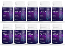 10 Pack Nerve Repair Optimizer, nerve support for neuropathy-60 Capsules x10 - £217.97 GBP