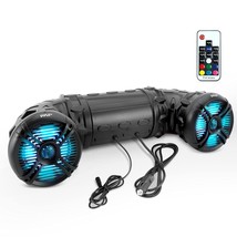 Pyle Marine ATV Powered Speakers - 4.0 Wireless Bluetooth, 800 Watt, Col... - $221.99