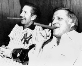 George Steinbrenner Billy Martin 8X10 Photo New York Yankees Baseball Cigars - £3.94 GBP