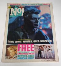 David Bowie NO 1 Magazine Vintage 1984 UK Howard Jones Spandau Ballet Br... - $19.99