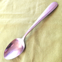 Stanley Roberts Rogers Co Stainless Beaded Elegance Soup Spoon 6 7/8&quot; #96984 - £2.21 GBP