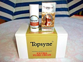1 Dozen / Topsyne Natural Extract Collagen Extra Pearl Cream 10G - £35.02 GBP