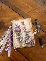 Mini Lilac Garden Junk Journal - $15.00
