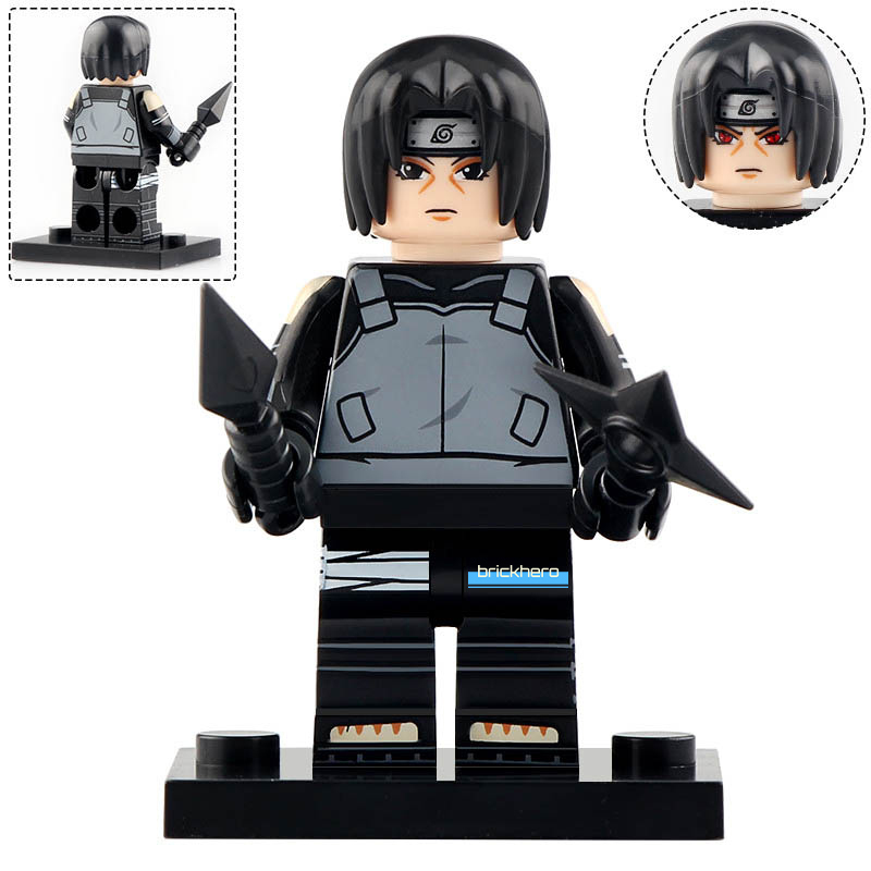 Uchiha Itachi (Konoha's Shinobi) Heroes Naruto Lego Compatible Minifigure Brick