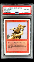 1994 MtG Magic the Gathering Revised Hill Giant PSA 8 *Only 30 Graded Higher* - £26.77 GBP