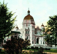 Vtg Postcard 1907 View of Parliament Buildings - Victoria BC Canada - £7.69 GBP
