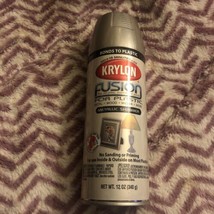 Krylon Fusion for Plastic Aerosol Spray Paint 2338 Nickel Metallic Shimm... - £36.67 GBP