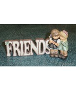 Goebel Berta Hummel Treasures Whispers Figurine Best Friends Plaque 1999... - $19.39