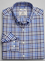 Jos. A.Bank 1905 Collec Tailored Fit Button-Down Collar Check Sportshirt-Big 4X - $37.39