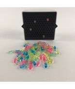 Lite Brite Mini Retro Toy Colorful Pegs Create Light Art Grid 2020 Hasbr... - $22.89 CAD