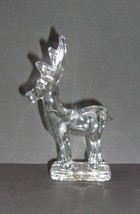 Mosser Glass Crystal Christmas Reindeer Deer Rudolph Fawn Figurine Made In USA! - £18.68 GBP