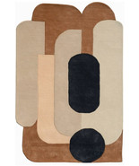 Irregular Handmade Tufted Wool Carpet for Living Room, Bedroom, Hall, En... - $260.00+
