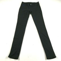 Rocawear Jeans Womens 3 Black Skinny Slim Fit Stretch Cotton Back Butt Logo - $16.82
