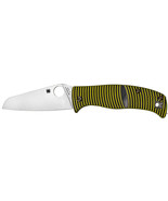 Spyderco Caribbean G-10 Ylw/blk Sf - £187.69 GBP