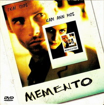 MEMENTO (2000) Guy Pearce Carrie-Anne Moss Joe Pantoliano R2 DVD - $10.99