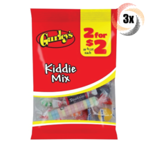 3x Bags Gurley&#39;s Kiddie Mix Assorted Candy | 2.5oz | Smarties Tootsie Rolls - £9.60 GBP