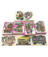 Vintage Donruss Fantastic Odd Rods Hot Rod *120* Sticker Cards Oddest $3k - $18,371.53 MXN