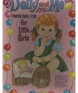 VINTAGE 1960s DOLLY &amp; ME PAPER DOLLS UNCUT HD LASER REPRODUCTION UNCUT~N... - $19.56