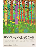 Hockney A Tokyo - Poster Original Exhibition - 73cmx 20 1/8in - Very Rare - - £266.79 GBP