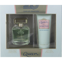 Queen Of Seduction By Antonio Banderas Edt Spray 2.7 Oz &amp; Body Lotion 2.5 Oz - £25.56 GBP