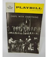 Vintage PLAYBILL MAGAZINE 1963 CHIPS WITH EVERYTHING The Plymouth Theatr... - $5.40 CAD