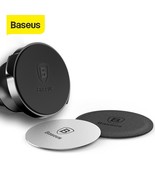 BASEUS Magnetic Metal / Leather Adhesive Discs, In Car Mobile Phone / Sa... - £11.98 GBP