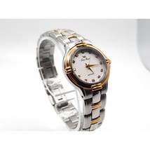 Lucien Piccard Watch Women Sapphire Watch New Battery Two-Tone 262840 25mm - $122.00