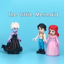 3pcs/set The Little Mermaid Disney Princess Ariel Prince Eric Ursula Min... - £7.85 GBP