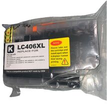 LC406XL BK Ink Cartridges for Brother MFC-J4335DW MFC-J6555DW - $24.63
