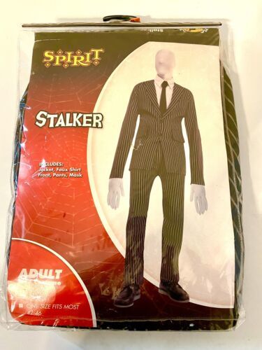 Primary image for Spirit Halloween Teen Or Small Adult Size Stalker Costume New