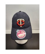 MLB Minnesota Twins strap-back New Era 9Twenty Women&#39;s Hat Brand New - £10.83 GBP