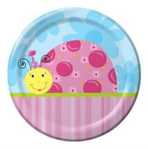 Lil' Lady Ladybug Dinner Plates - Birthday Party Supplies - $2.23