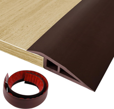 3.3Ft Self-Adhesive Floor Transition Strip, 1/2&#39;&#39;~3/5&#39;&#39; Height Carpet to... - £21.20 GBP