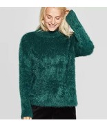A New Day™ ~ Extra Small(XS) ~ Green ~ Textured ~ Mock Turtleneck ~ Knit... - $49.11 CAD