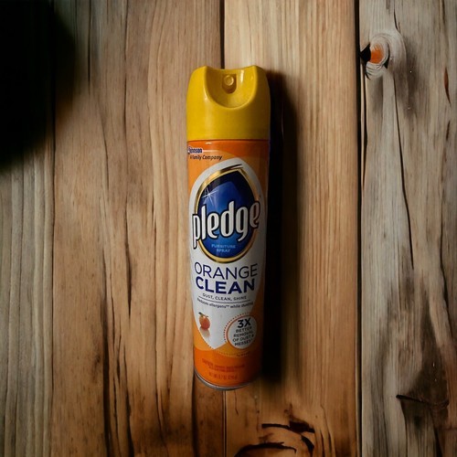 PLEDGE Orange Clean Furniture Spray Reduces Allergen Dust Clean Shine 9.... - $43.99