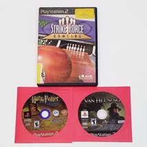 3 PlayStation 2 PS2 Games - Strike Force Bowling, Van Helsing, Harry Potter - £15.48 GBP