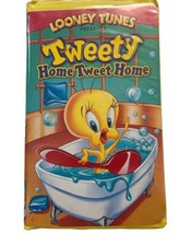 Warner Bros Looney Tunes Presents Tweety  Home Tweet Home VHS 1999 Clam ... - £3.82 GBP