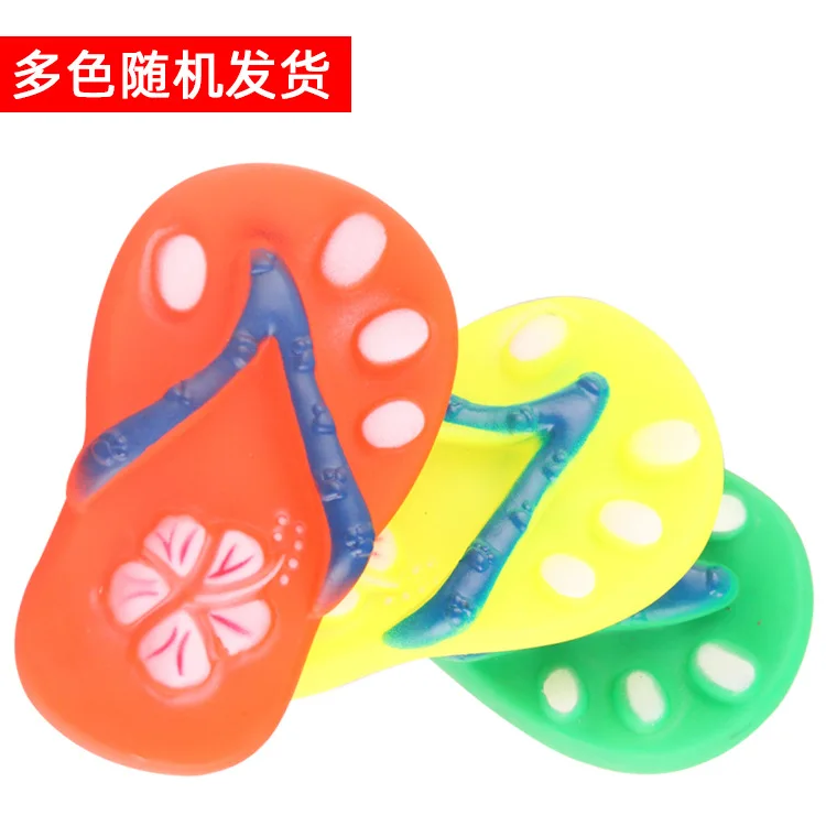 Pet Dog Vocal Toys Flip-flops Cats and Dogs Bite Resistant Vinyl Molar Toys Pet  - $41.17