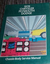 1978 Dodge Magnum Chassis Body Service Shop Repair Manual Dealer-
show o... - $67.20