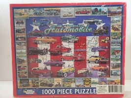 White Mountain Puzzles The American Automobile First 100 Years 1000 Piec... - £23.94 GBP