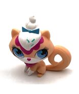 LPS Hasbro Littlest Pet Shop  Sweet Delights Peach Cupcake Cat #3077 - $5.45