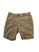 Adriano Goldschmied Mens Shorts The Wanderer Slim Trouser Shorts Beige Sz 28 R - £14.34 GBP