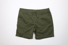 Carhartt Womens XL Faded Spell Out Relaxed Fit Flex Twill Work Shorts Green - £34.99 GBP
