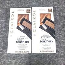 2 Clairol Root Touch-Up Temporary Concealing Powder Light Brown Hair Color - £21.37 GBP