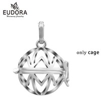 Ny bola cage pendant necklace perfume diffuser aromatherapy essential oils locket women thumb200