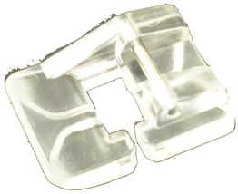 Newhome Sewing Machine Plastic 2mm Beading Foot 200049100 - $5.95