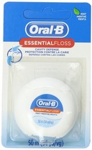 Oral-B Essential Floss, Mint Waxed, 54 Yards - $164.18 MXN